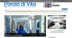 Desktop Screenshot of paroladivita.org